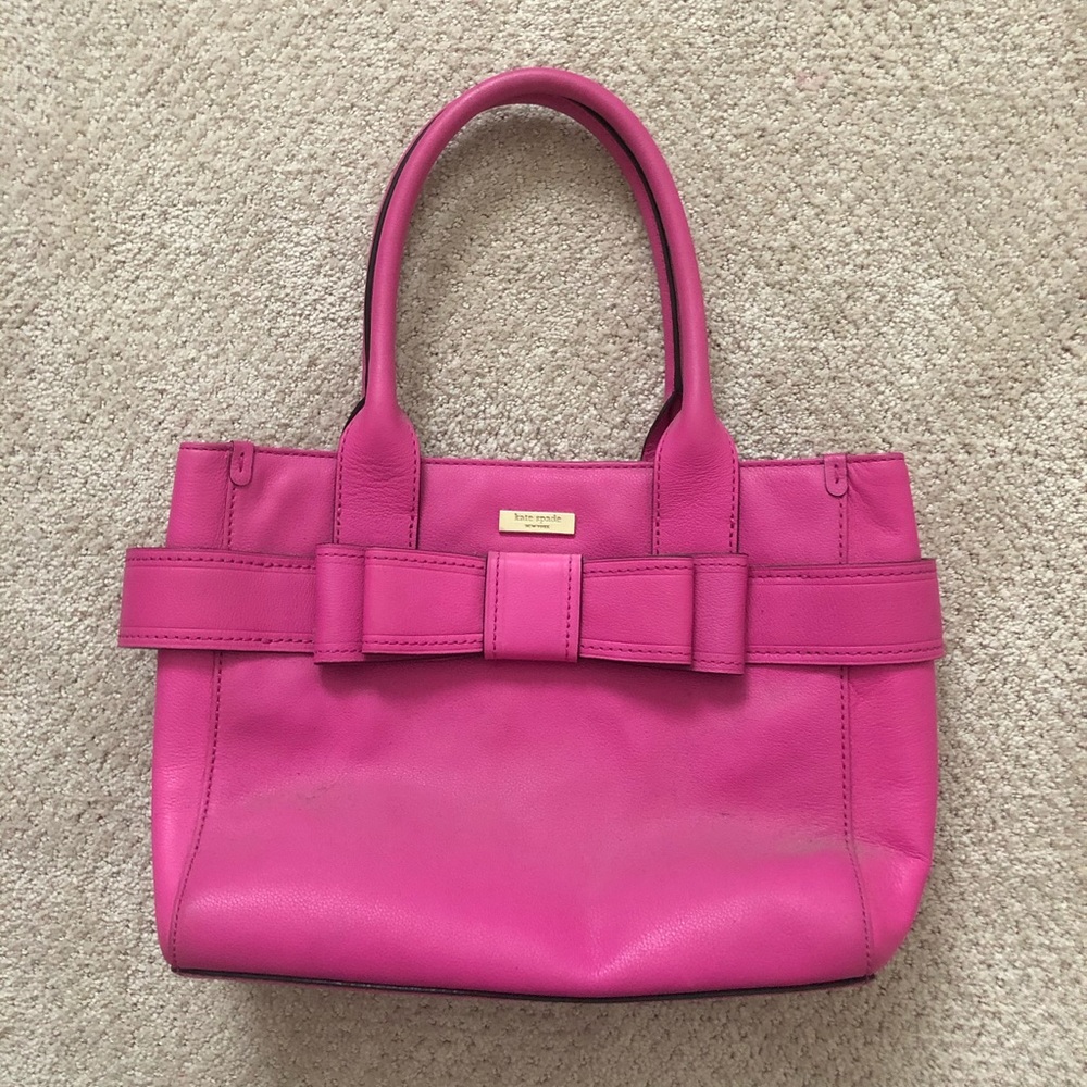 KATE SPADE Villabella Quinn Pink Leather Handbag